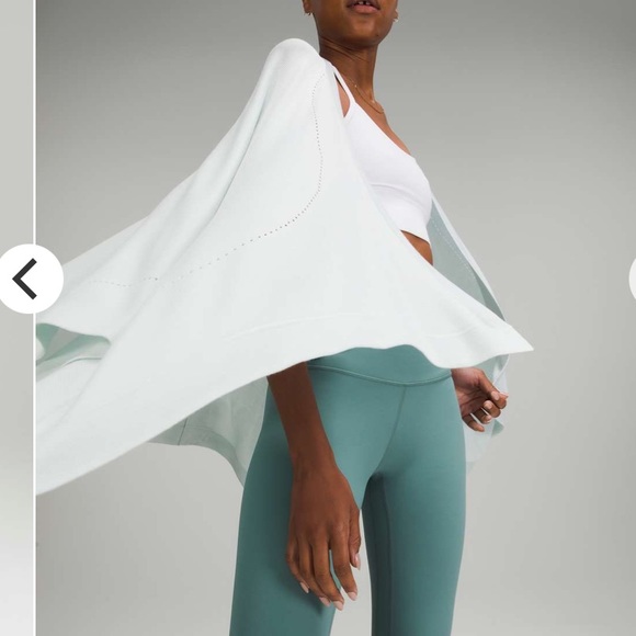 NWT Lululemon Open Mind Wrap Ocean Air Pale Blue One Size - Picture 11 of 16